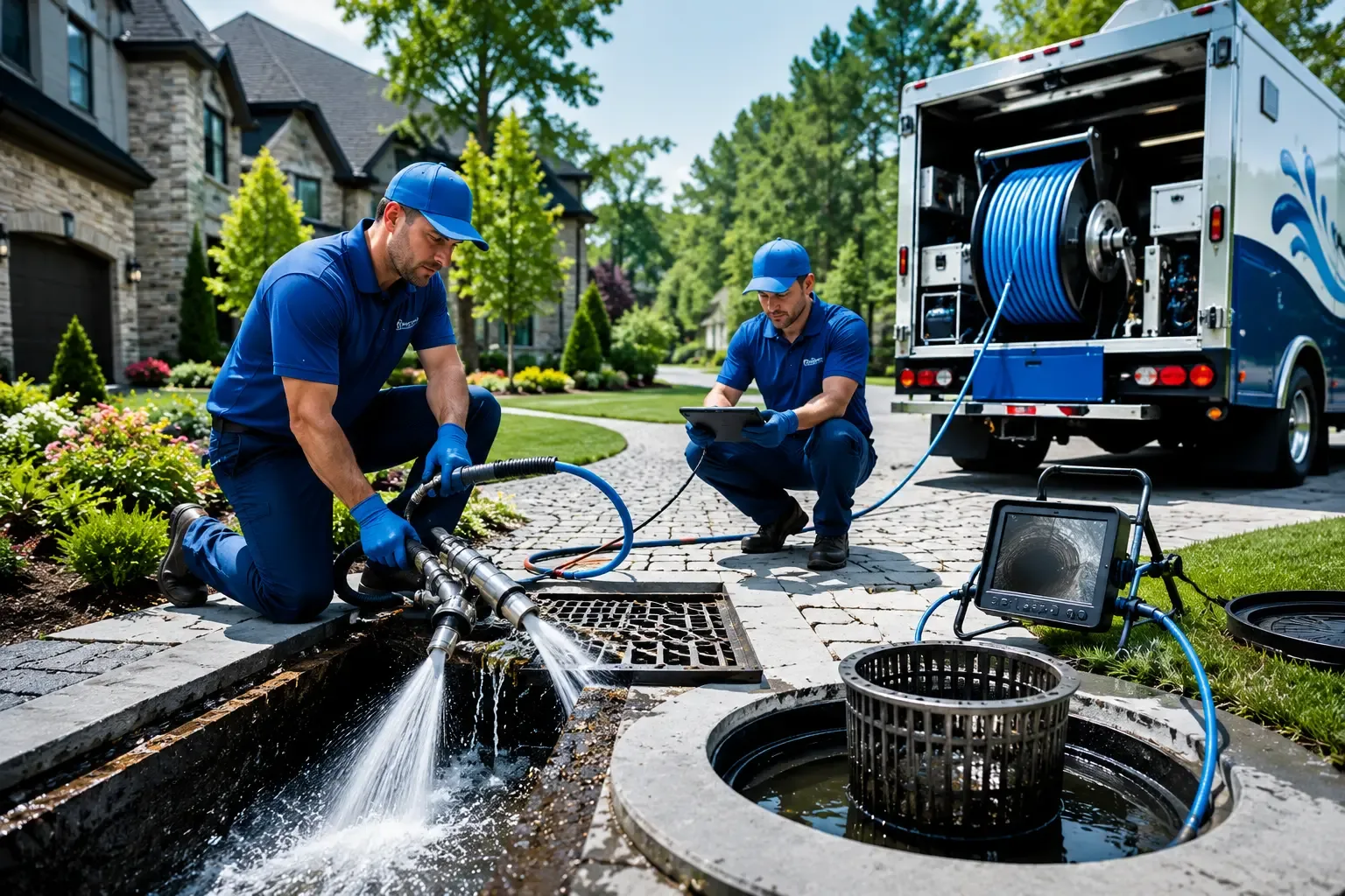 Local outdoor drain cleaning professionals in Lancaster, NY